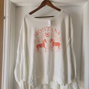 Free People We The Free 'Montana' Camden Sweatshirt